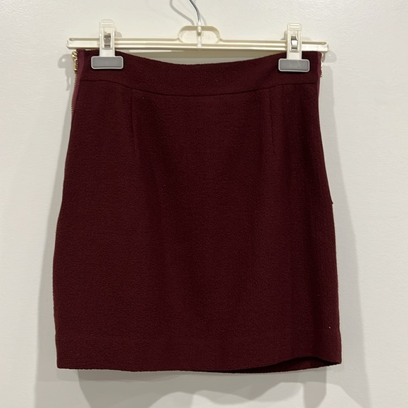 Mackage burgundy skirt - Picture 5 of 6